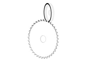 Rueda de diamante para afilar sierra circular de carburo