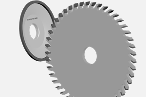 Rueda de diamante para afilar sierra circular de carburo