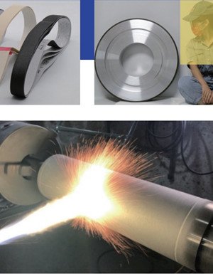 Solución de pulido y pulido de recubrimiento por pulverización térmica