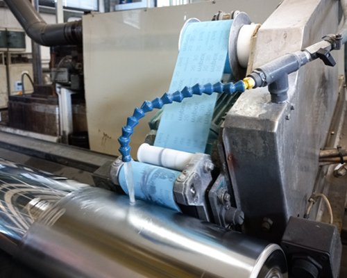 Película de pulido de diamante