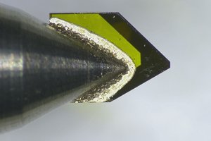 Rectificado de desbaste y fino en diamante monocristalino