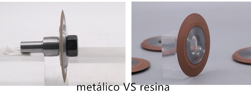 muela de diamante con ligante metálico