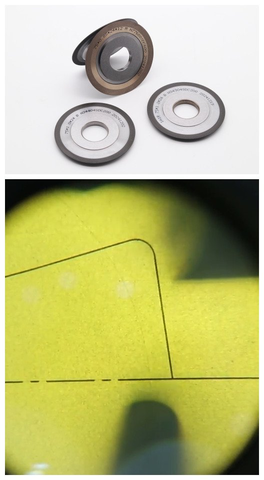 muela de diamante con ligante metálico, rectificado PG