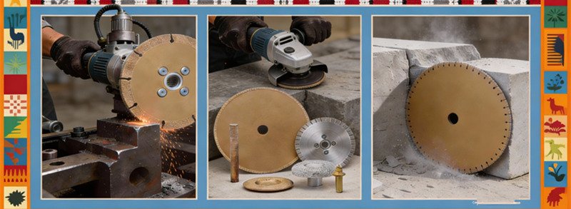 herramientas diamantadas soldadas al vacío