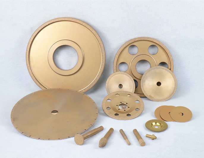 herramientas diamantadas soldadas al vacío