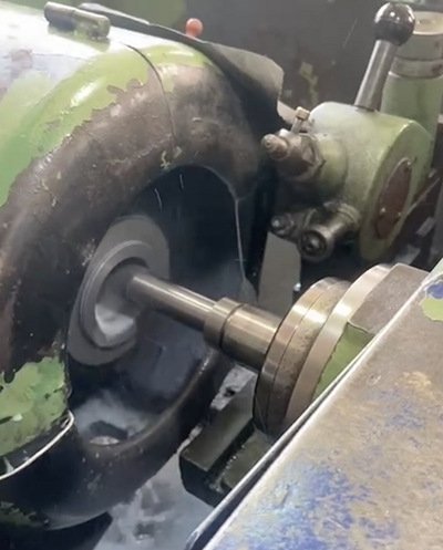 Proceso de sinterización de rodillo diamantado rotativo