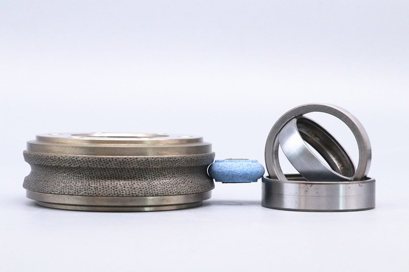 Rodillo diamantado rotativo