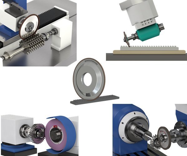 muela CBN rectificado HSS