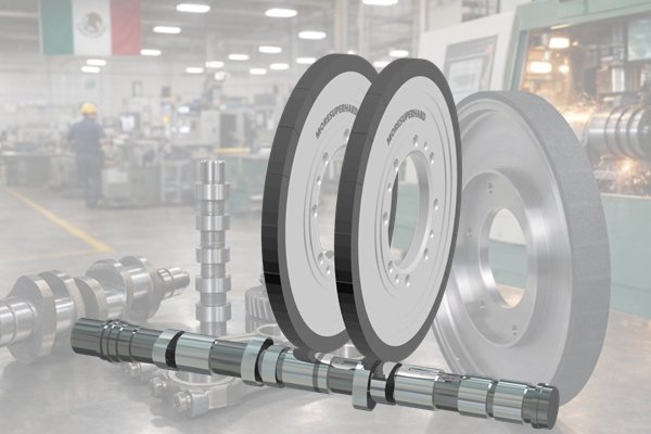 muela CBN para árbol de levas